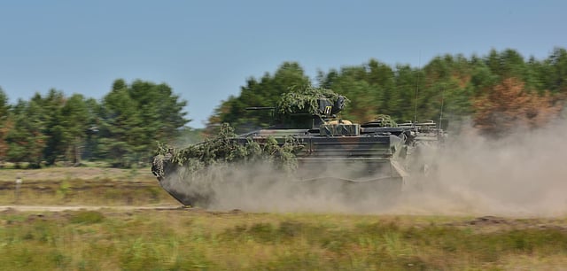 Ein Marder-Schützenpanzer der Bundeswehr