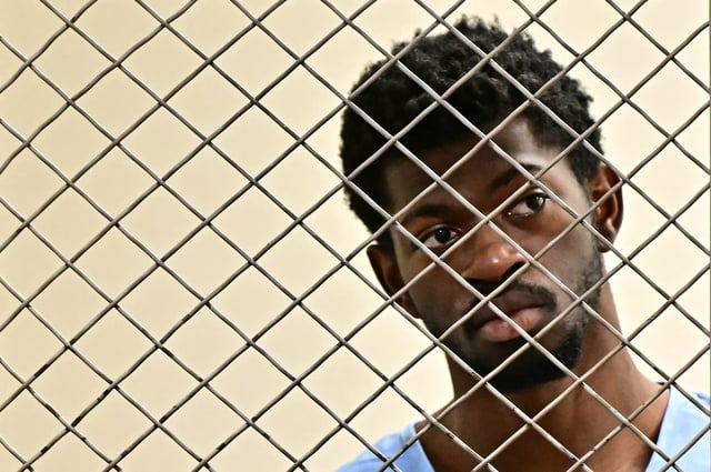 VAN NUYS, CALIFORNIA - AUGUST 25:  Rapper Lil Nas X attends his arraignment at Los Angeles Superior Court on August 25, 2025 in Van Nuys, California.  According to media reports, Lil Nas X has been charged with four felonies, including battery with injury to a police officer. A nearly naked Lil Nas X was picked up by police on August 21 after being found wandering through Los Angeles in just his underwear and a pair of white cowboy boots. (Photo by Frederic J. Brown-Pool/Getty Images)