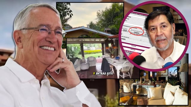 El empresario reaccionó al tour de la mansión del senador Noroña. FOTO: Especial