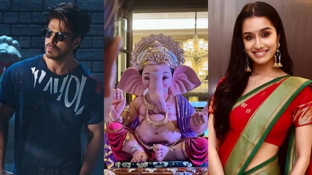 Ganesh Chaturthi 2025: Shah Rukh Khan To Shraddha Kapoor, Bollywood Celebs Who Welcome Ganpati Bappa Every Year