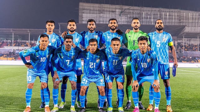 Indian Football Team PTI