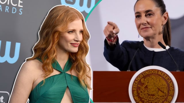 Jessica Chastain admira a Claudia Sheinbaum y reflexiona sobre cine político y su amor por México / Foto: Especial
