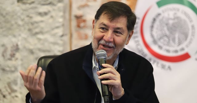 El Senador Gerardo Fernández Noroña confirmó que adquirió la casa a crédito con su salario como legislador. Foto: Daniel Augusto, Cuartoscuro