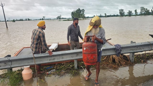 The flood situation in the low-lying areas of Punjab can be worsened if high inflow in Bhakra, Pong and Ranjit Sagar dams continues for more days.
