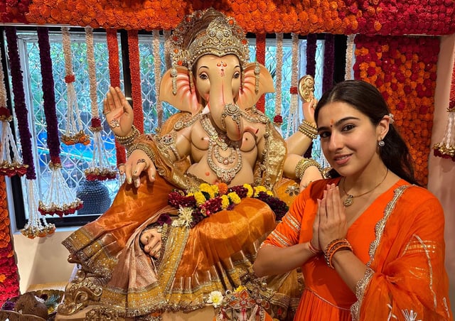 Sara Ali Khan on Ganesh Chaturthi