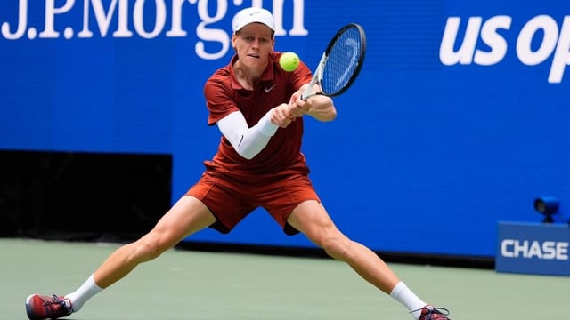 Jannik Sinner during US Open 2025 | Image: Associated Press