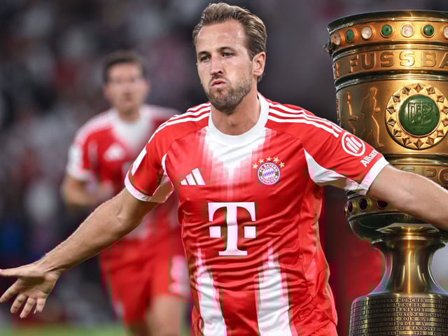 Harry Kane möchte mit Bayern seinen ersten DFB-Pokal holen.