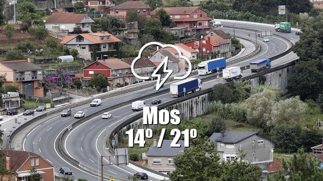 El tiempo en Mos: previsión meteorológica para hoy, miércoles 27 de agosto
