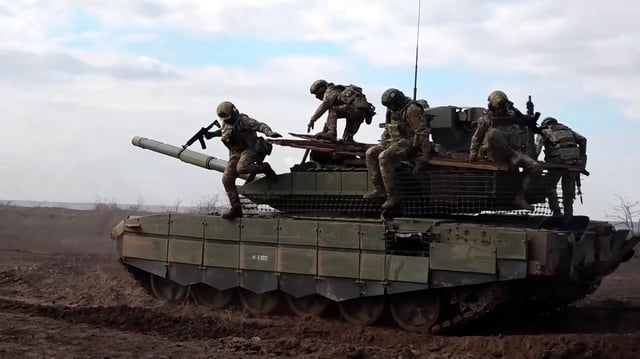 Russische Soldaten in der Ukraine (Archivbild)