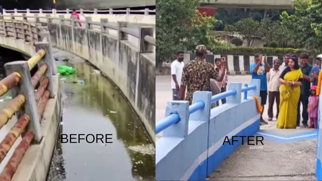 Arun Pai, founder of Bangalore Walks, shared a video on Monday showcasing the newly repaired walkway.