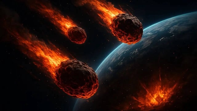 Asteroids (AI-Generated Image)