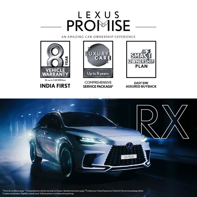 Lexus India Launches Smart Ownership Plan