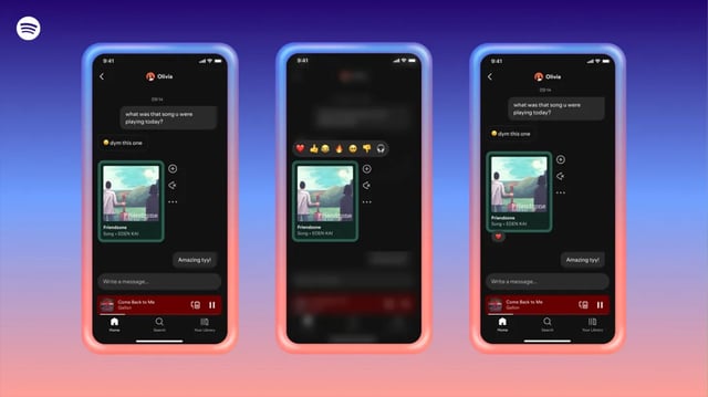 Spotify erhält eigenen Messenger
