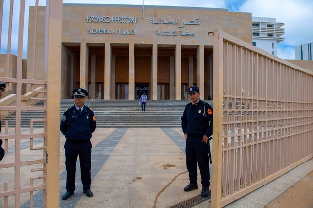 La militante féministe Ibtissame Lachgar doit être jugée pour « atteinte à l’islam » ce mercredi 27 août 2025 au Maroc. Photo d’illustration : le tribunal de Rabat.