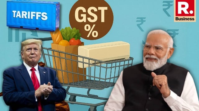 Will GST 2.0 Be the Shield India Needs Against Trump’s Tariffs? | Image: Republic 