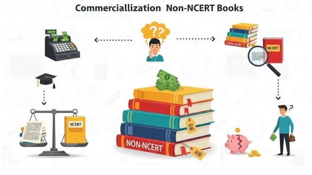 Delhi High Court Issued Notices to CBSE and NCERT on Commercialisation of Education, EWS Exclusion  | Image: AI