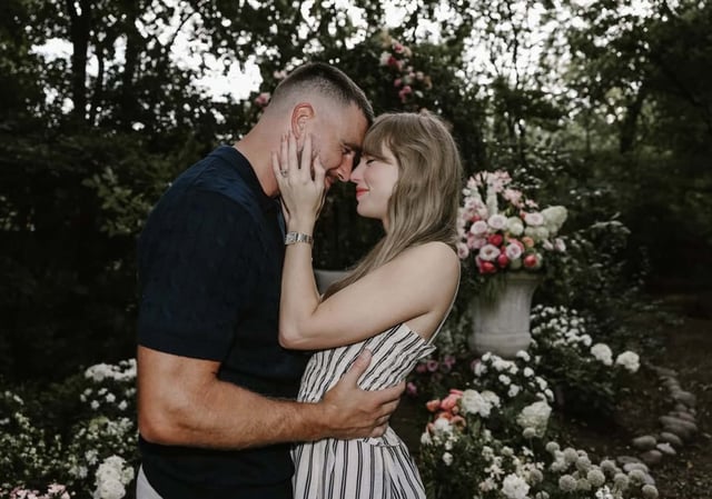 Taylor Swift and Travis Kelce posted the news to their Instagram accounts on Tuesday, August 26.