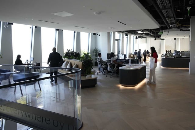 Visa moved its San Francisco workforce to its headquarters at Mission Rock in 2024.