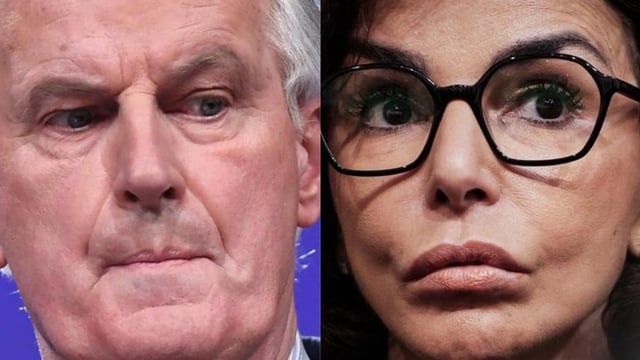Michel Barnier et Rachida Dati.