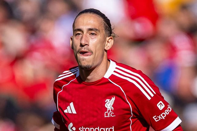 LIVERPOOL, ENGLAND - Monday, August 4, 2025: Liverpool's Kostas Tsimikas during a pre-season friendly match between Liverpool FC and Athletic Bilbao at Anfield. Liverpool won 4-1. (Photo by David Rawcliffe/Propaganda)