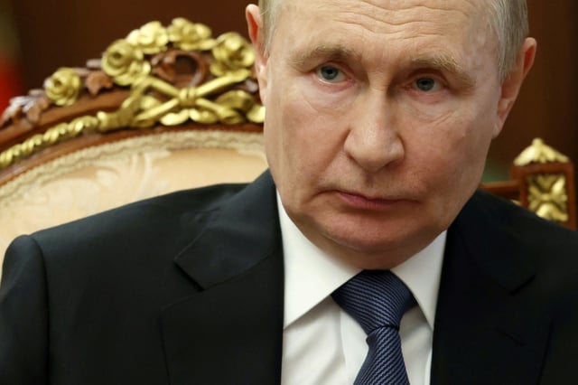 Le président russe Vladimir Poutine lors d'une réunion avec les membres du gouvernement à Moscou, le 27 août 2025
