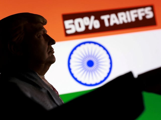 Ya rigen los aranceles a las importanciones indias en  Estados Unidos. Foto: Reuters