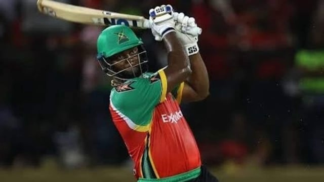 Romario Shepherd smashed an unbeaten 73 off 34 in CPL 2025 match vs Saint Lucia Kings