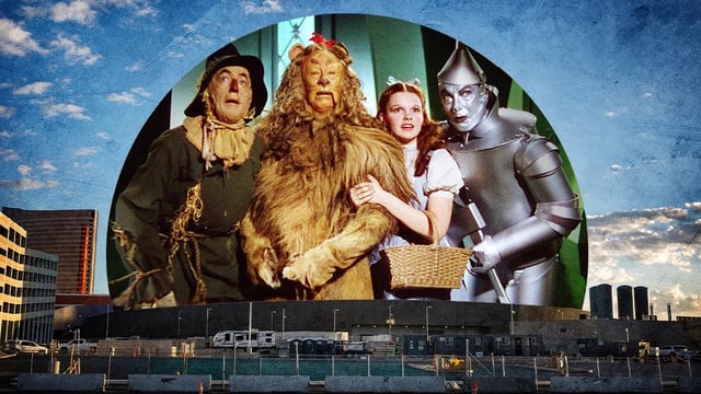 "The Wizard of Oz" hits Las Vegas at the Sphere. (MGM/Getty Images/Christopher Smith for TheWrap)