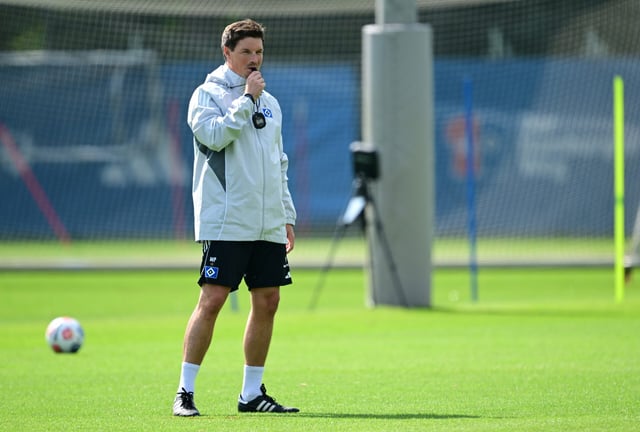Merlin Polzin und der HSV sind heiß aufs Derby gegen den FC St. Pauli am Freitag.