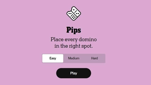 New York Times launches a new original game, Pips.