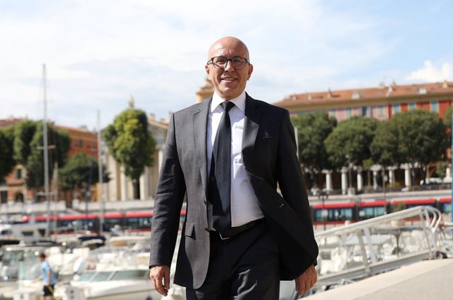Éric Ciotti, ici en juillet 2024, a annoncé mercredi 27 août 2025 sa candidature à la mairie de Nice.