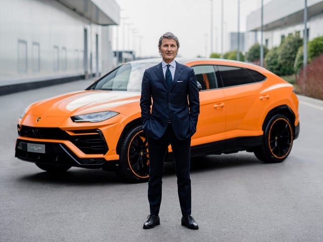 Lamborghini CEO Stephan Winkelmann.