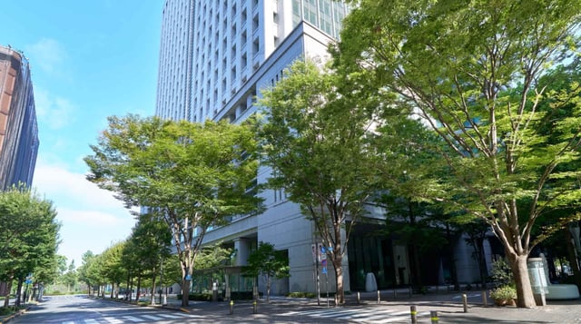 Mitsubishi HQ in Tokyo, Mitsubishi Shoji Building; Photo source: Mitsubishi Corporation