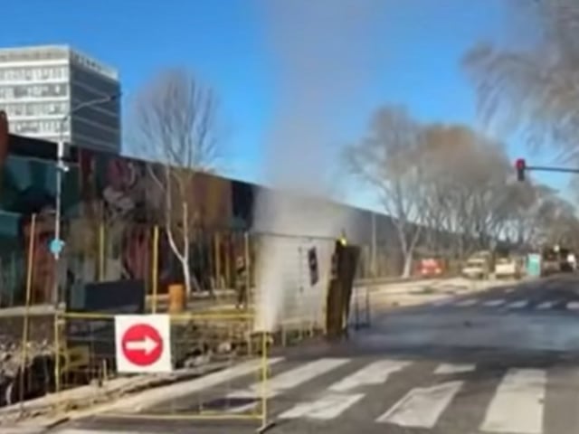 Escape de gas.