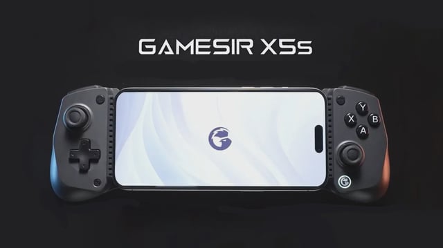 The GameSir X5s Wireless Mobile Game Controller offers tri-mode connectivity.