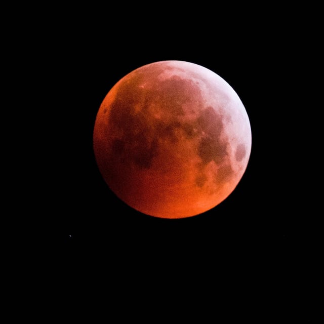 Im September gibt es wieder einen Blutmond über Deutschland (Symbolbild)