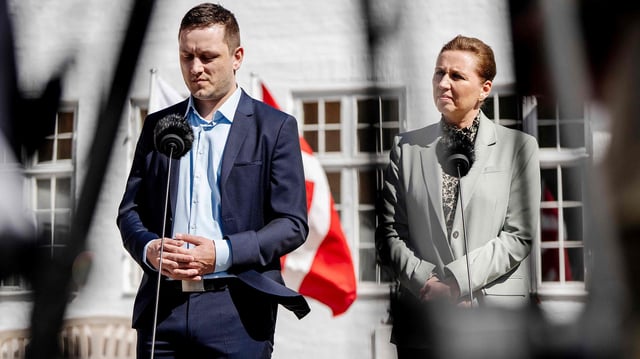 Jens-Frederik Nielsen und Mette Frederiksen