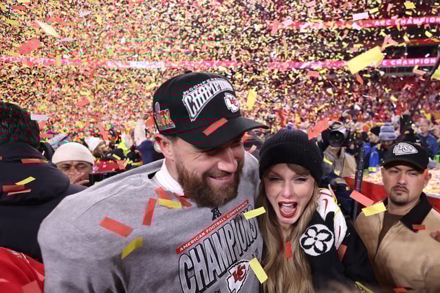 With 96% of their $1.6 billion fortune coming from Swift’s Era’s Tour and albums, Kelce chips in millions from the NFL and his podcast.