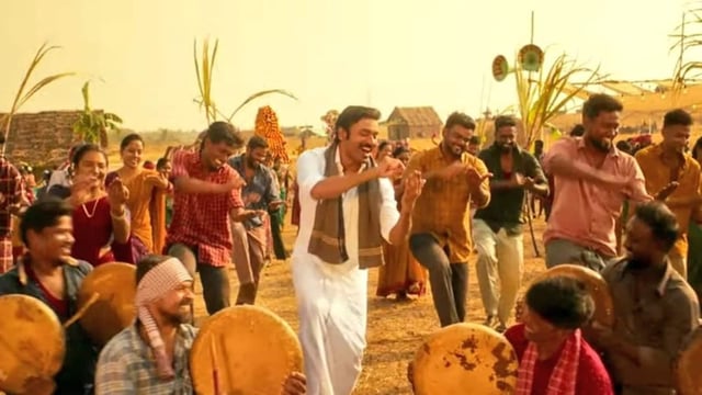 The second track from the music album of Idli Kadai is called Enjaami Thandhaane.