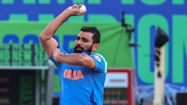 Mohammed Shami last played for India in the Champions Trophy.
