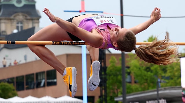 Christina Honsel in Aktion