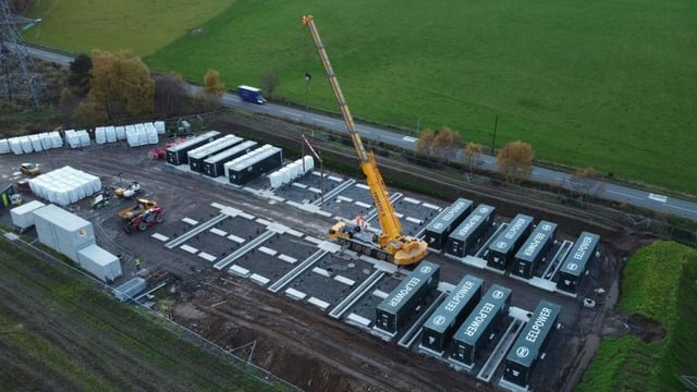 Eelpower will immediately begin construction of three battery storage projects with more planned this year