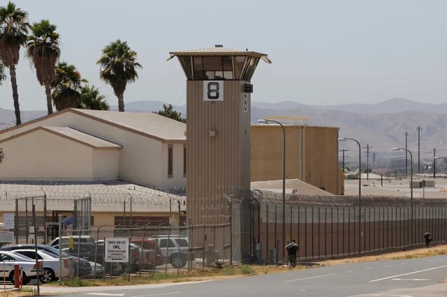 The California Rehabilitation Center, CRC Men’s jail in Norco in 2012. (Damian Dovarganes, AP Photo)