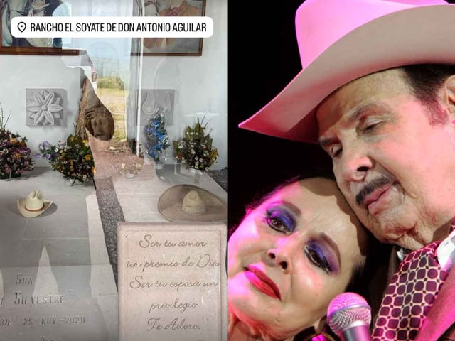 tumba Flor Silvestre Antonio Aguilar