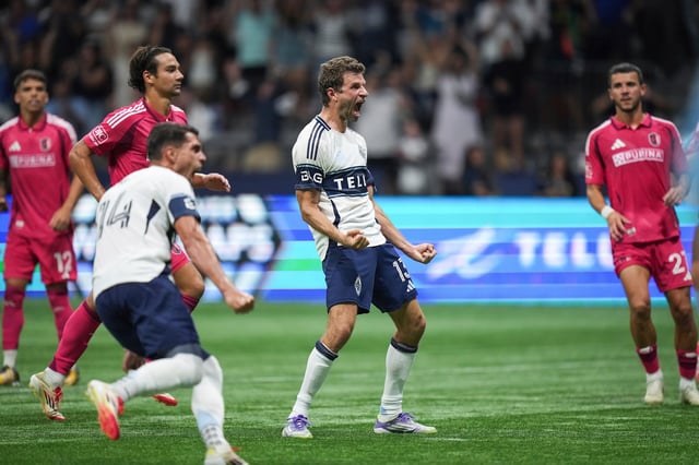 Müller feiert seinen ersten Treffer für Vancouver