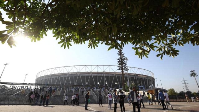 The Sardar Vallabhbhai Patel Sports Enclave will be the central venue of the Commonwealth Games 2030. (HT)