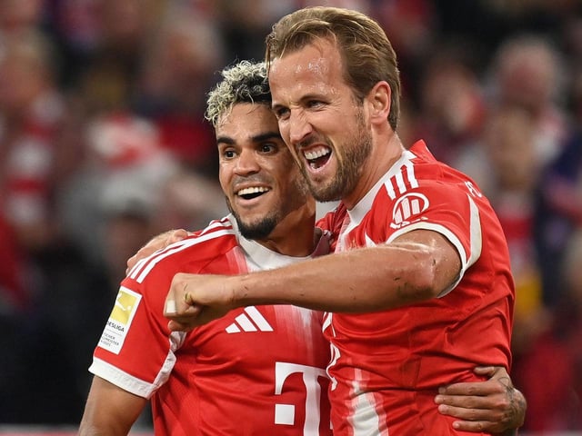 Luis Dias und Harry Kane
