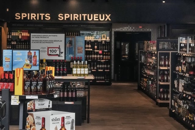 File photo. The interior of an LCBO outlet is shown in Toronto on July 15, 2024.