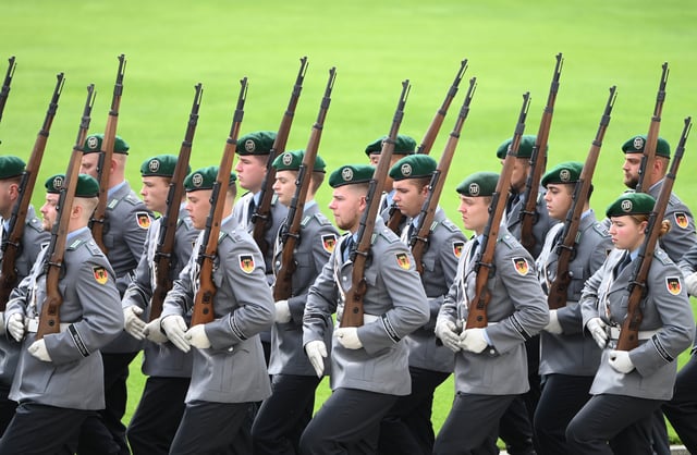 Soldados de la Bundeswehr. Photo: Malin Wunderlich/dpa