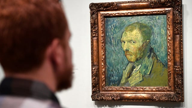 Vincent van Gogh’s self-portrait is one of 200 paintings by the Dutch master at the Van Gogh Museum, the Netherlands’ second most popular museum